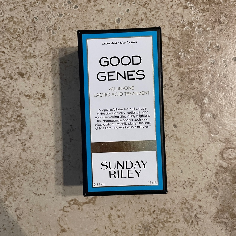 BRAND NEW!! Never used or tried!!! Sunday Riley Good Genes Lactic Acid Treatment
